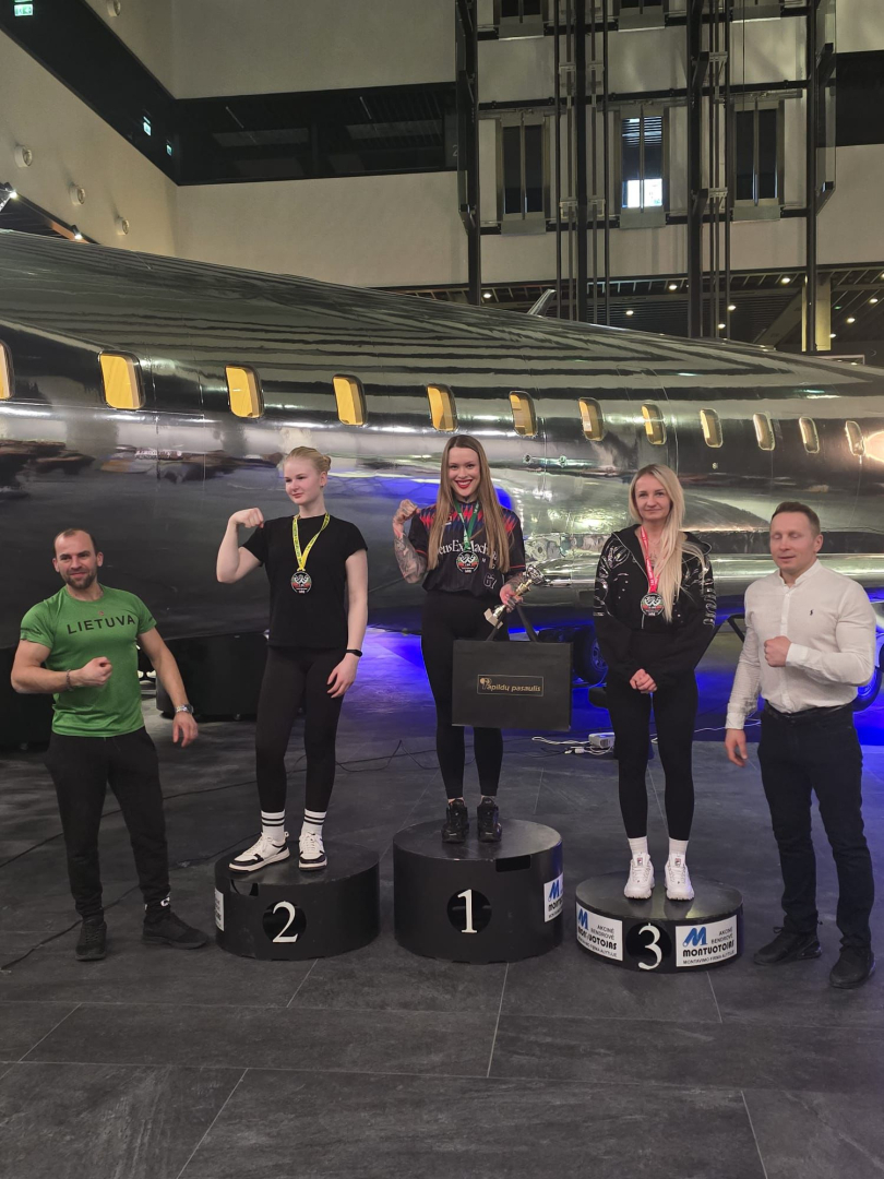 Preiļu armvrestleru panākumi Maslobojeva Starptautiskajā kausā 2026 Viļņā