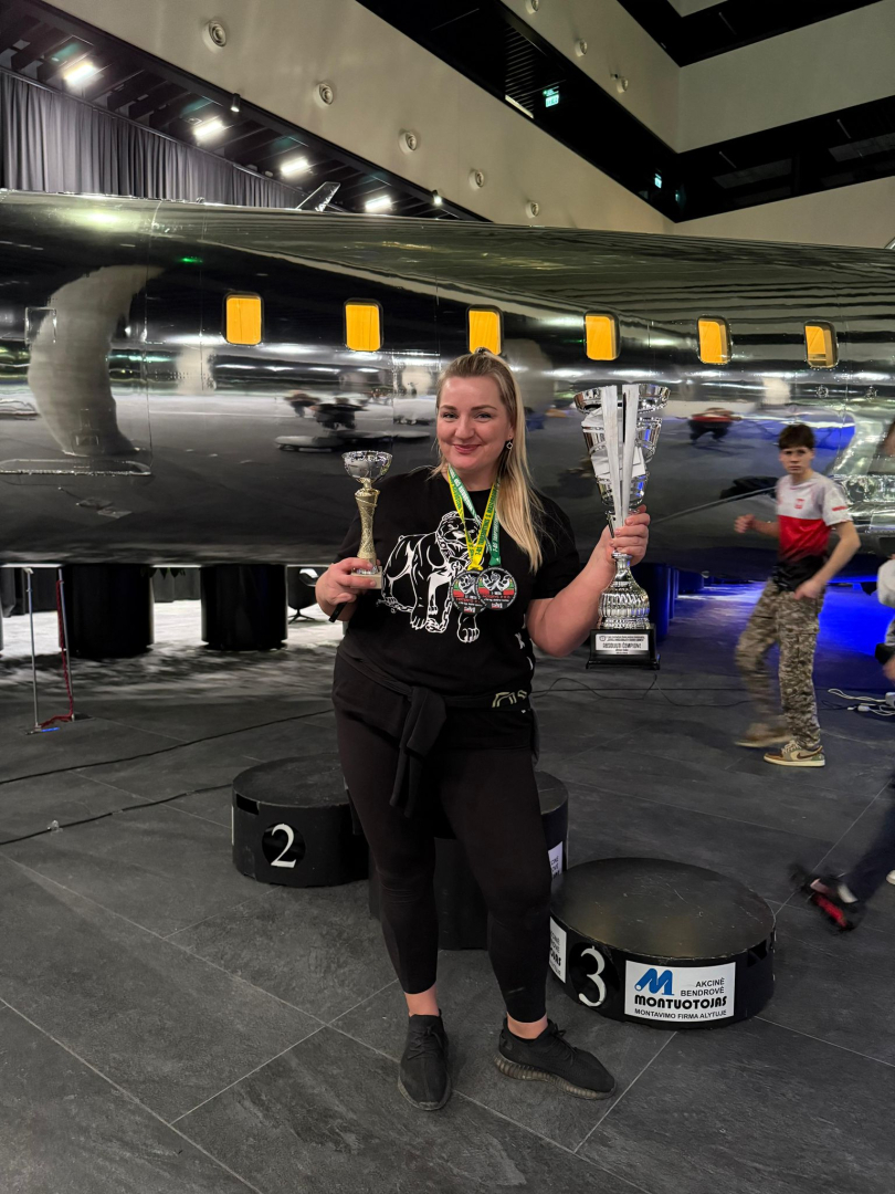 Preiļu armvrestleru panākumi Maslobojeva Starptautiskajā kausā 2026 Viļņā