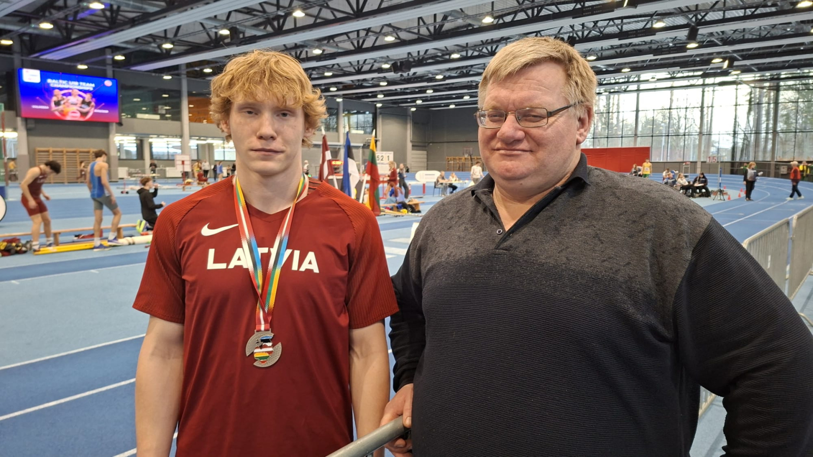 Preiļu novada Bērnu un jauniešu sporta skolas vieglatlēti startē Latvijas valsts U-18 izlasē