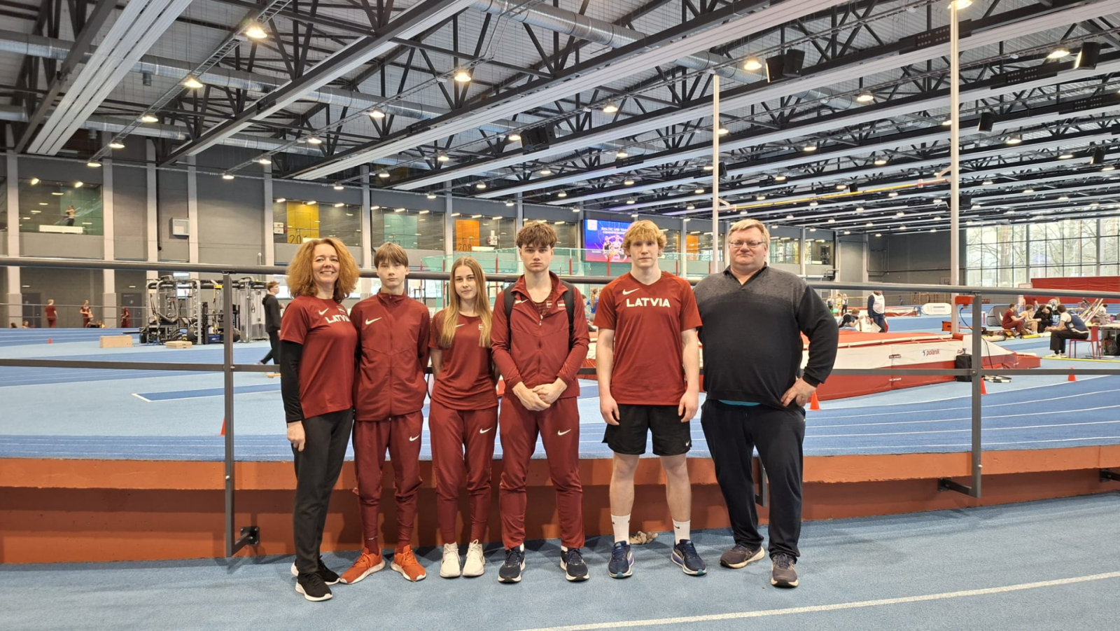 Preiļu novada Bērnu un jauniešu sporta skolas vieglatlēti startē Latvijas valsts U-18 izlasē