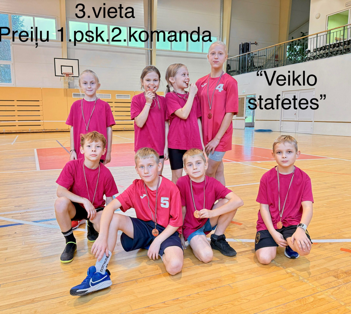 Skolu sacensības “VEIKLO STAFETES” Galēnos