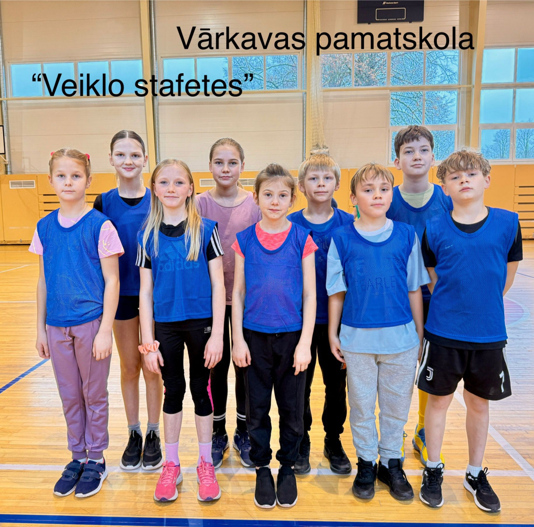 Skolu sacensības “VEIKLO STAFETES” Galēnos