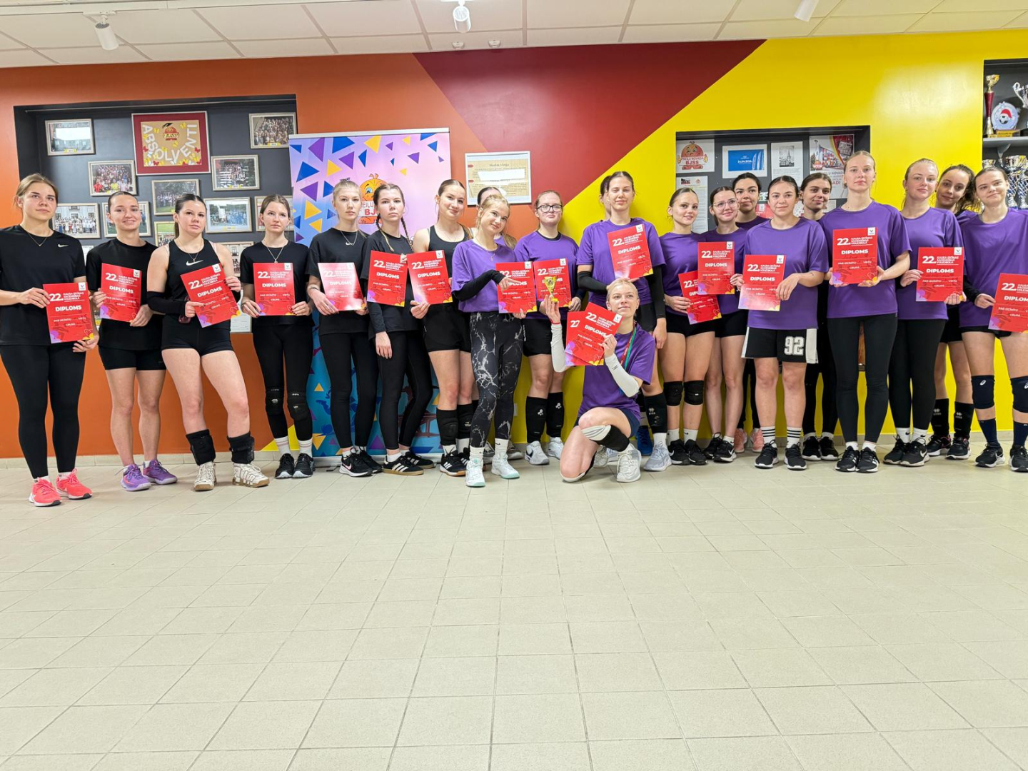 20. un 26. novembrī norisinājās 22. kausa izcīņa Preiļu skolu komandām volejbolā 