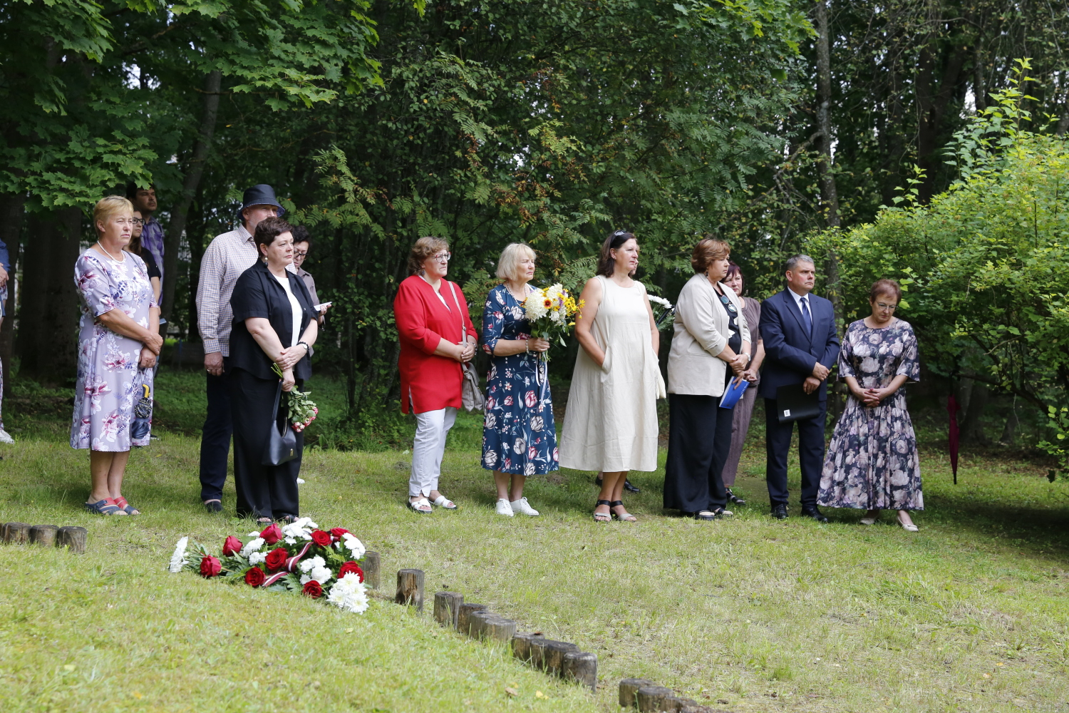 Holokausta upuru piemiņas pasākums Preiļos