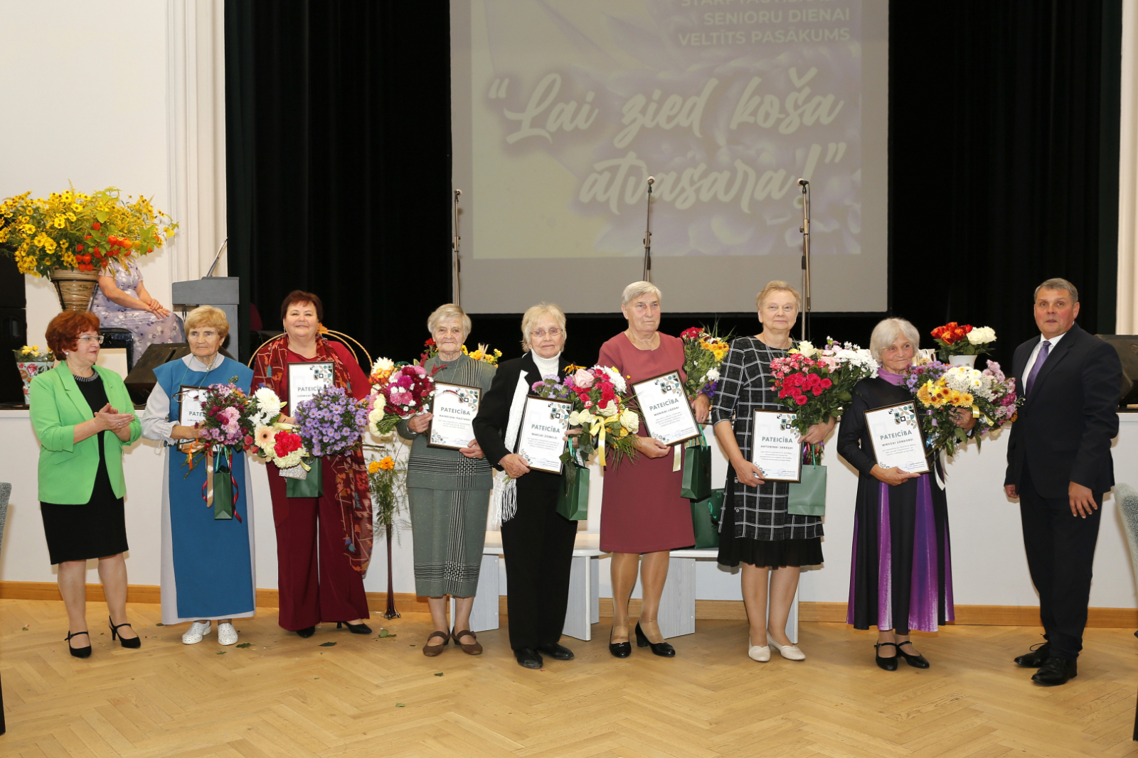 Starptautiskajai Senioru dienai veltīts pasākums Preiļos