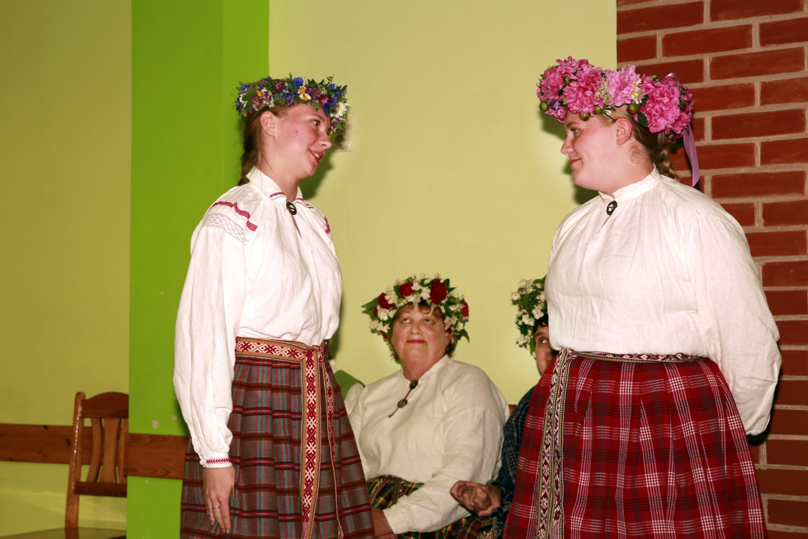 Cik jauki vosor's laiceņā