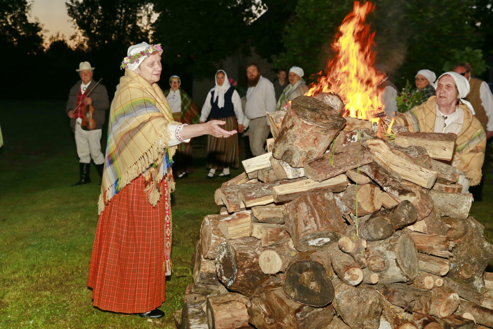 Cik jauki vosor's laiceņā