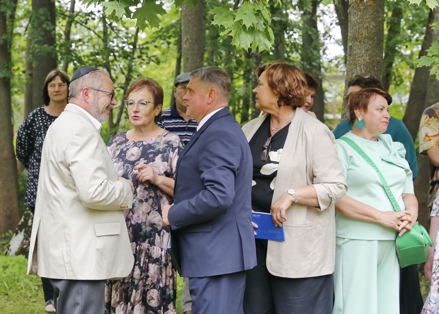 Holokausta upuru piemiņas pasākums Preiļos