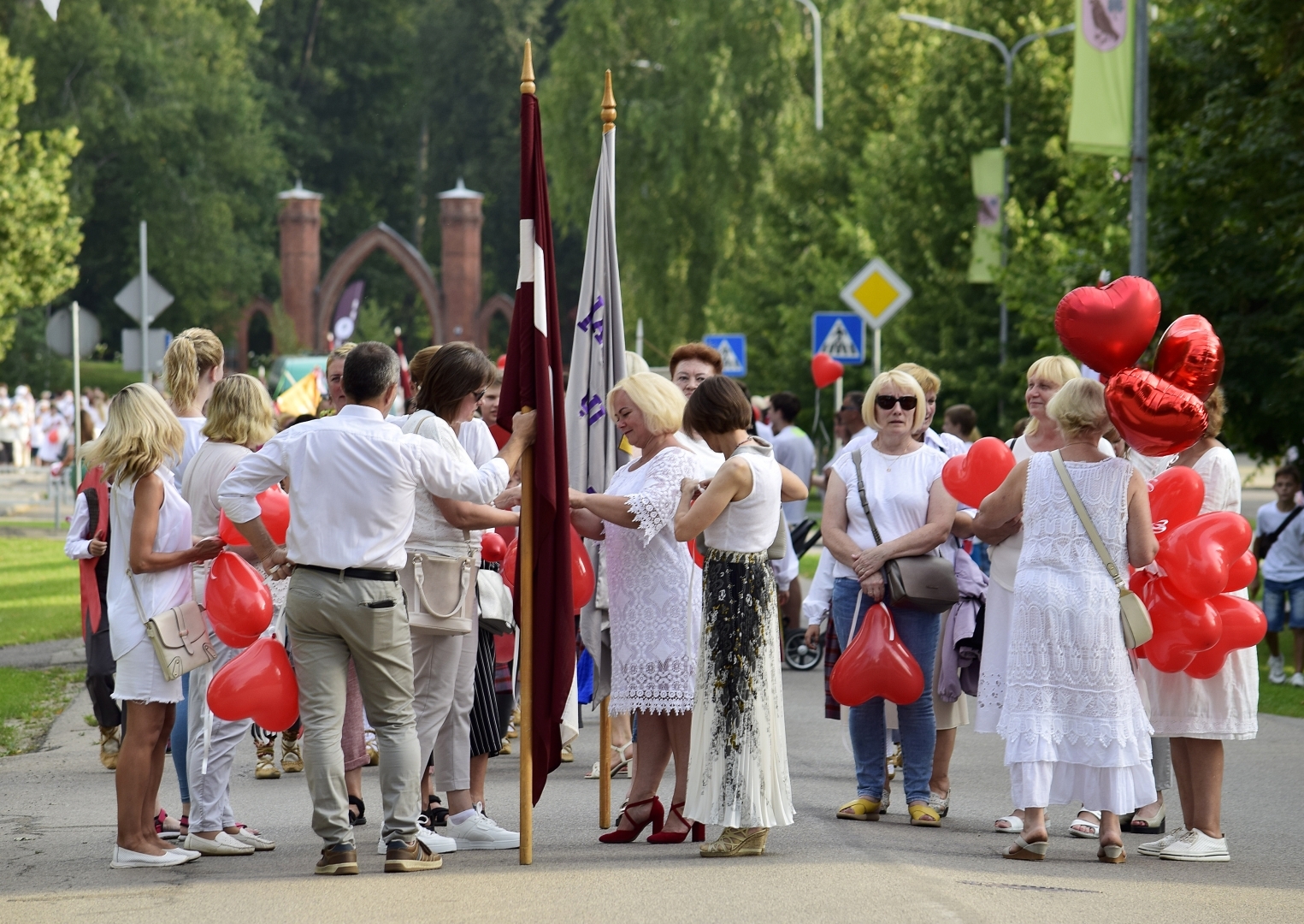 Preiļu pilsētas svētku gājiens "Bezgalīgā mīlestībā Preiļi"