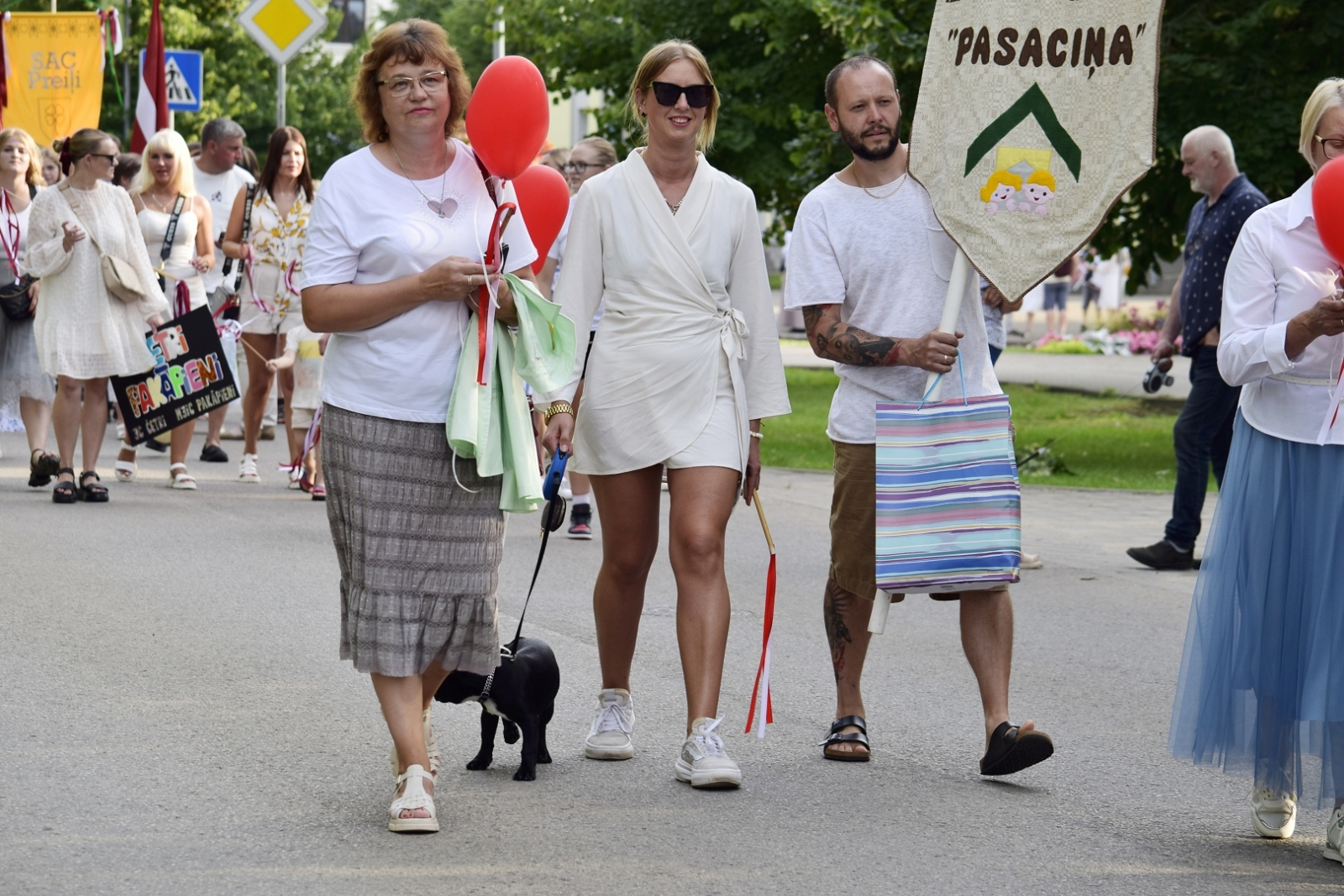 Preiļu pilsētas svētku gājiens "Bezgalīgā mīlestībā Preiļi"