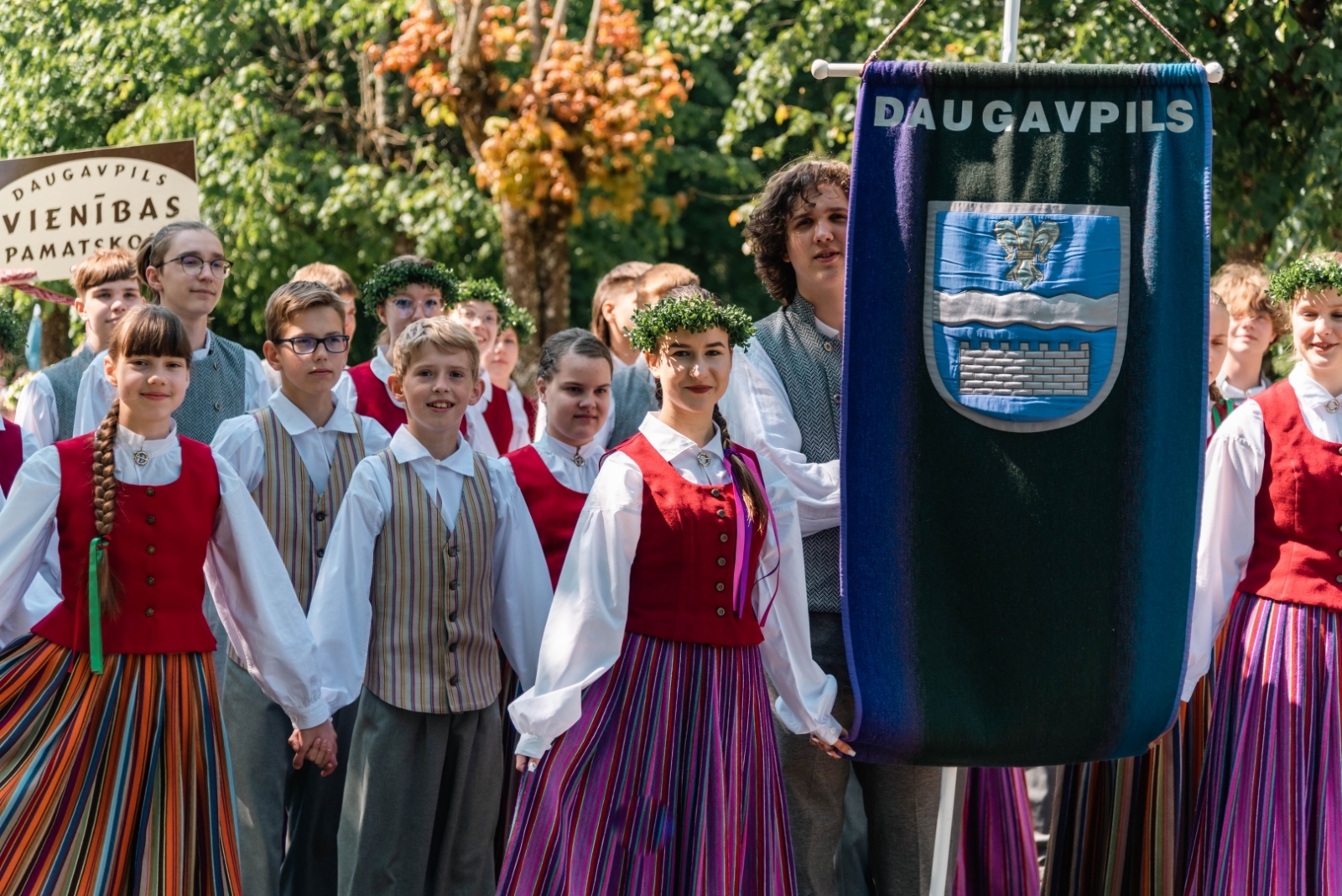 24. tautas deju festivāls “Latvju bērni danci veda” Preiļos un Jūrmalā