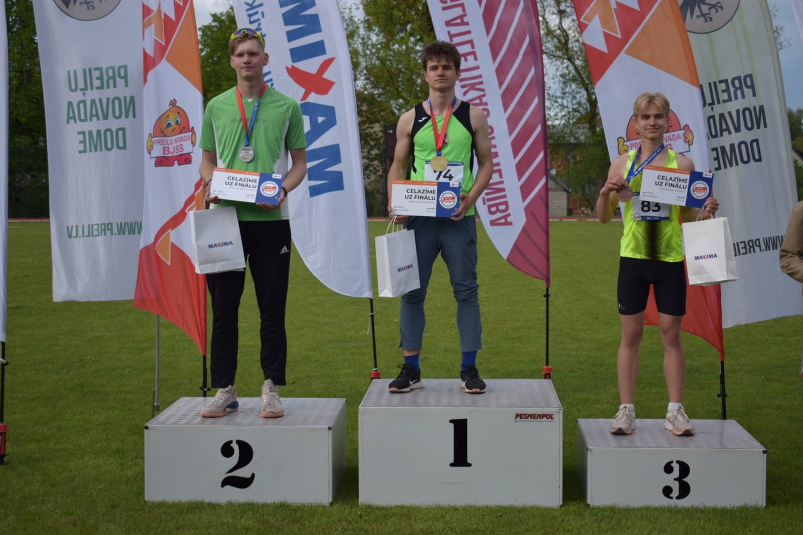 LVS x Maxima kauss četrcīņā atlases sacensībās Preiļos