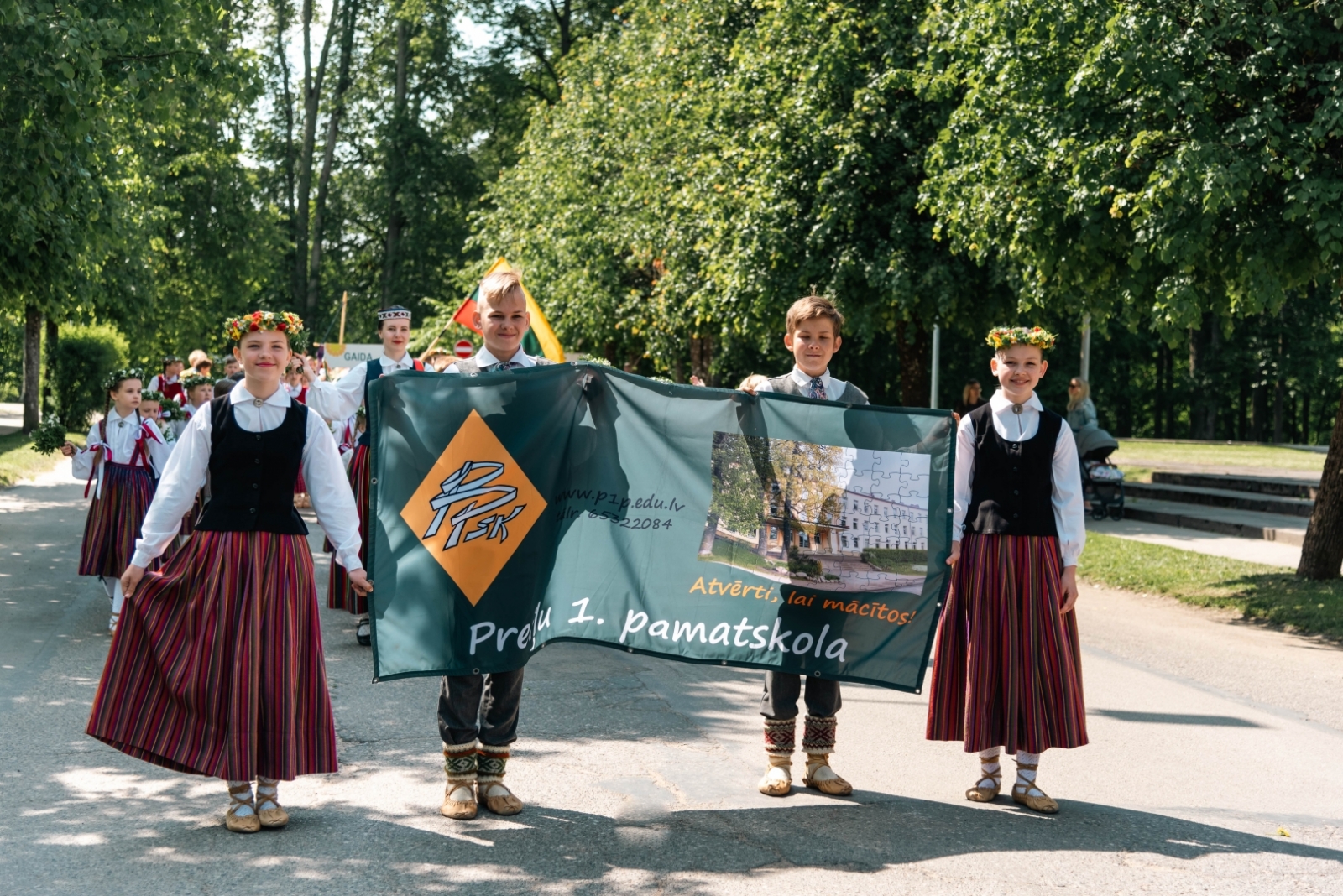 24. tautas deju festivāls “Latvju bērni danci veda” Preiļos un Jūrmalā