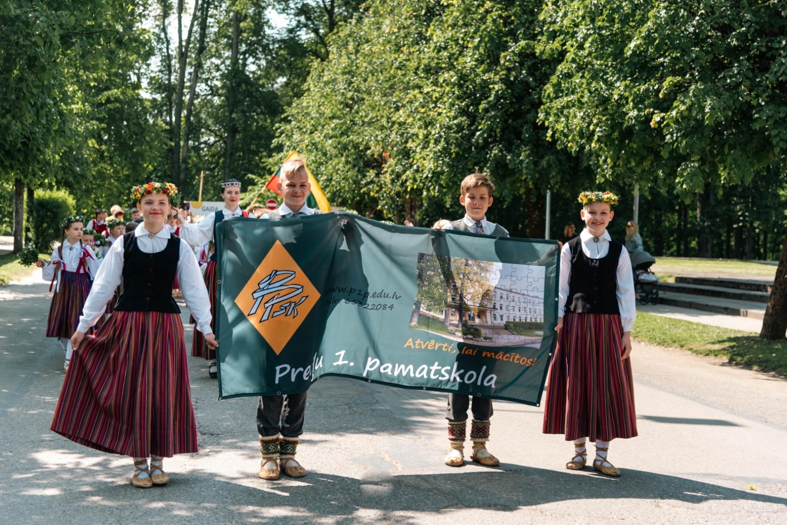 24. tautas deju festivāls “Latvju bērni danci veda” Preiļos un Jūrmalā