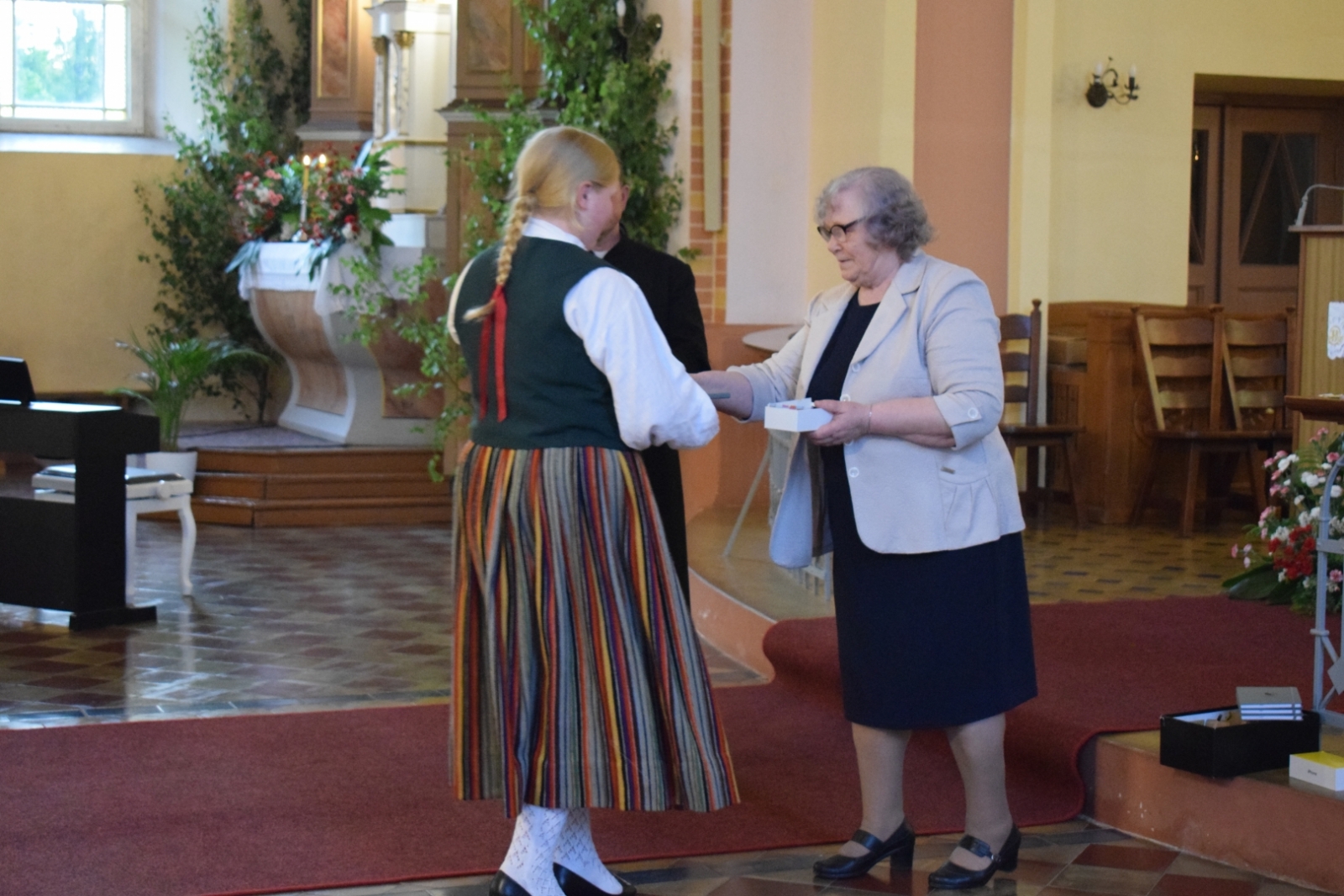 Īstenots nodibinājuma "Viduslatgales pārnovadu fonds" mazo grantu projekts "Atvērto Baznīcu diena un baznīcu nakts Vidsmuižas Svētā Gara Romas katoļu baznīcā"