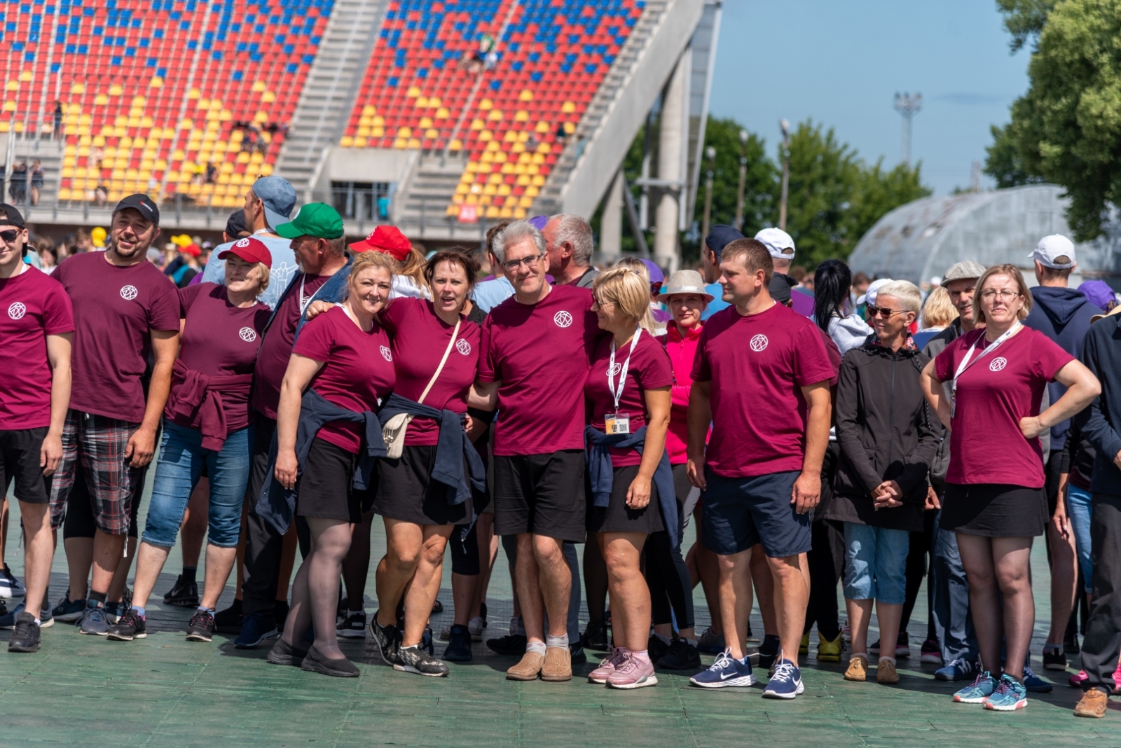 Dziesmu un deju svētku deju lieluzveduma „Mūžīgais dzinējs” mēģinājums