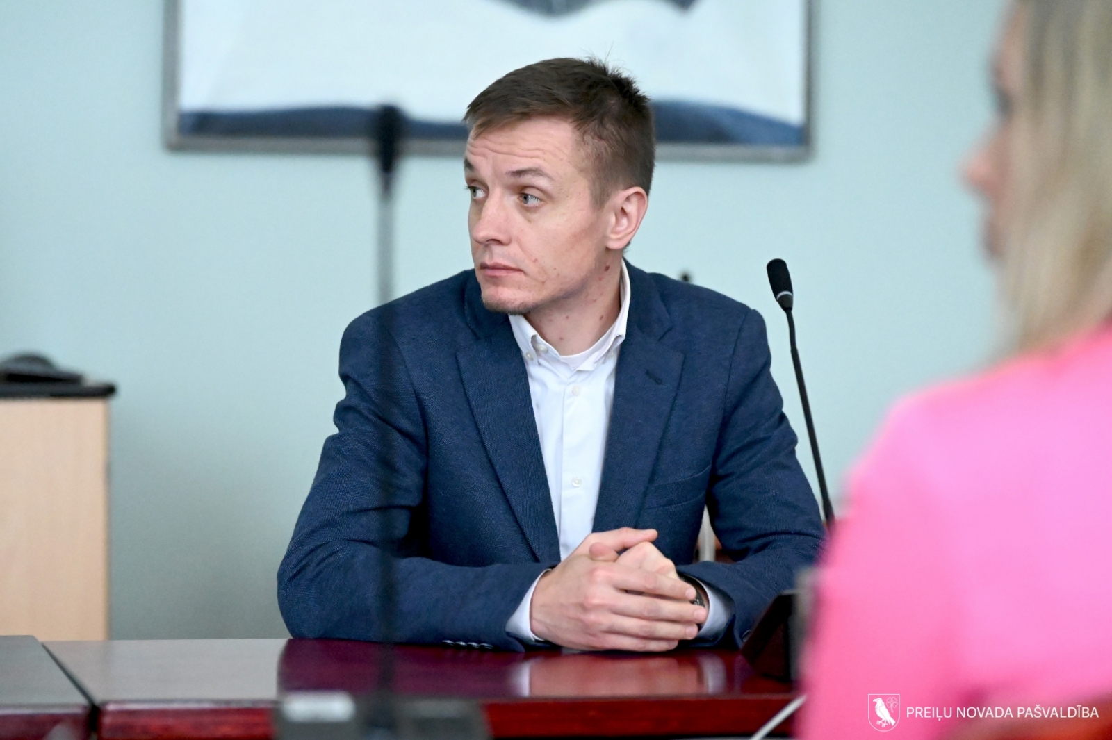 Preiļu novadā viesojās Klimata un enerģētikas ministrs Kaspars Melnis