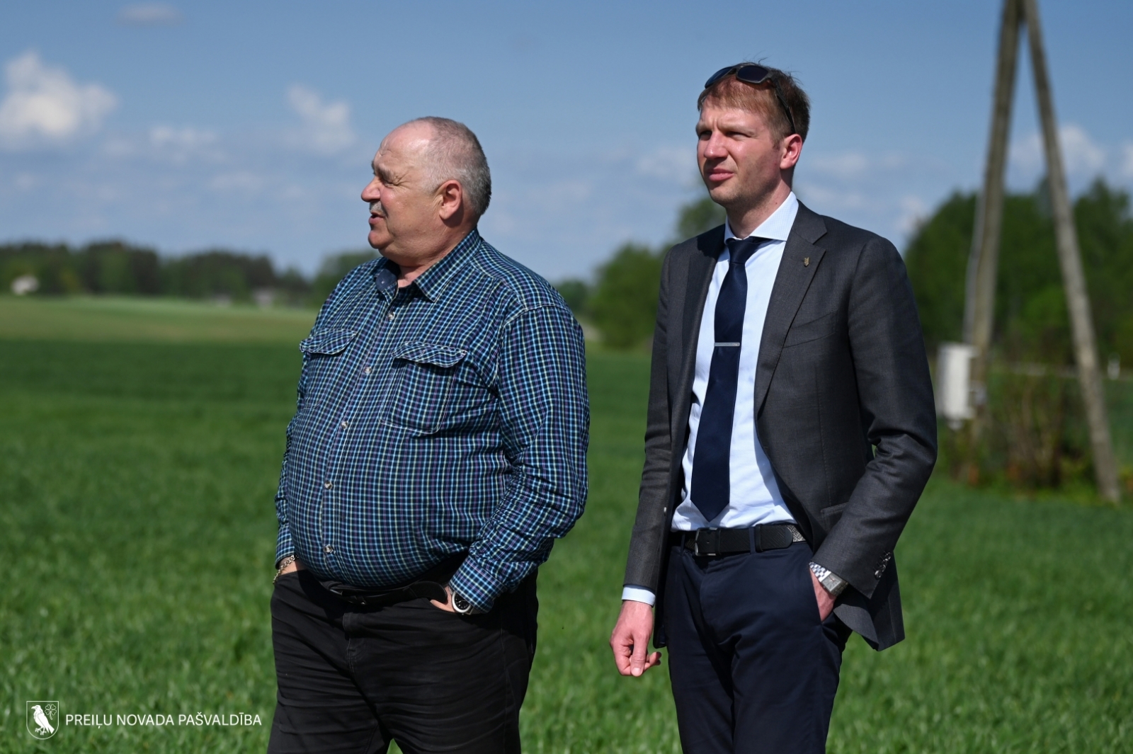Preiļu novadā viesojās Klimata un enerģētikas ministrs Kaspars Melnis