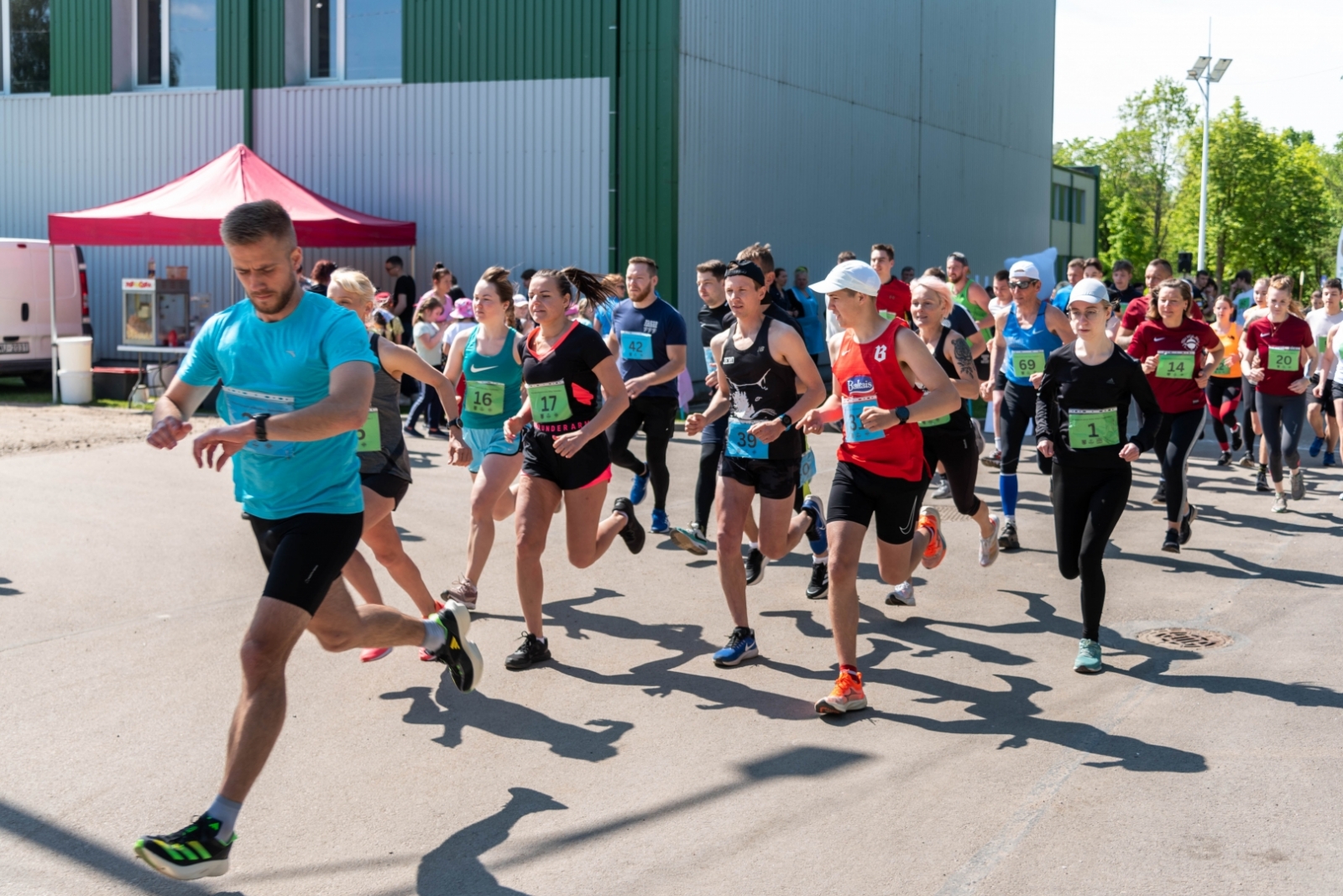 Sporta festivāla skrējiens