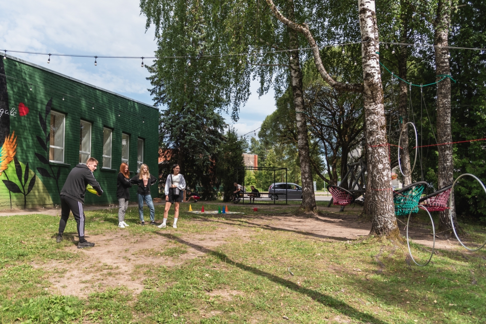 Riebiņu jaunieši piedalās “Spēļu turnīrā”