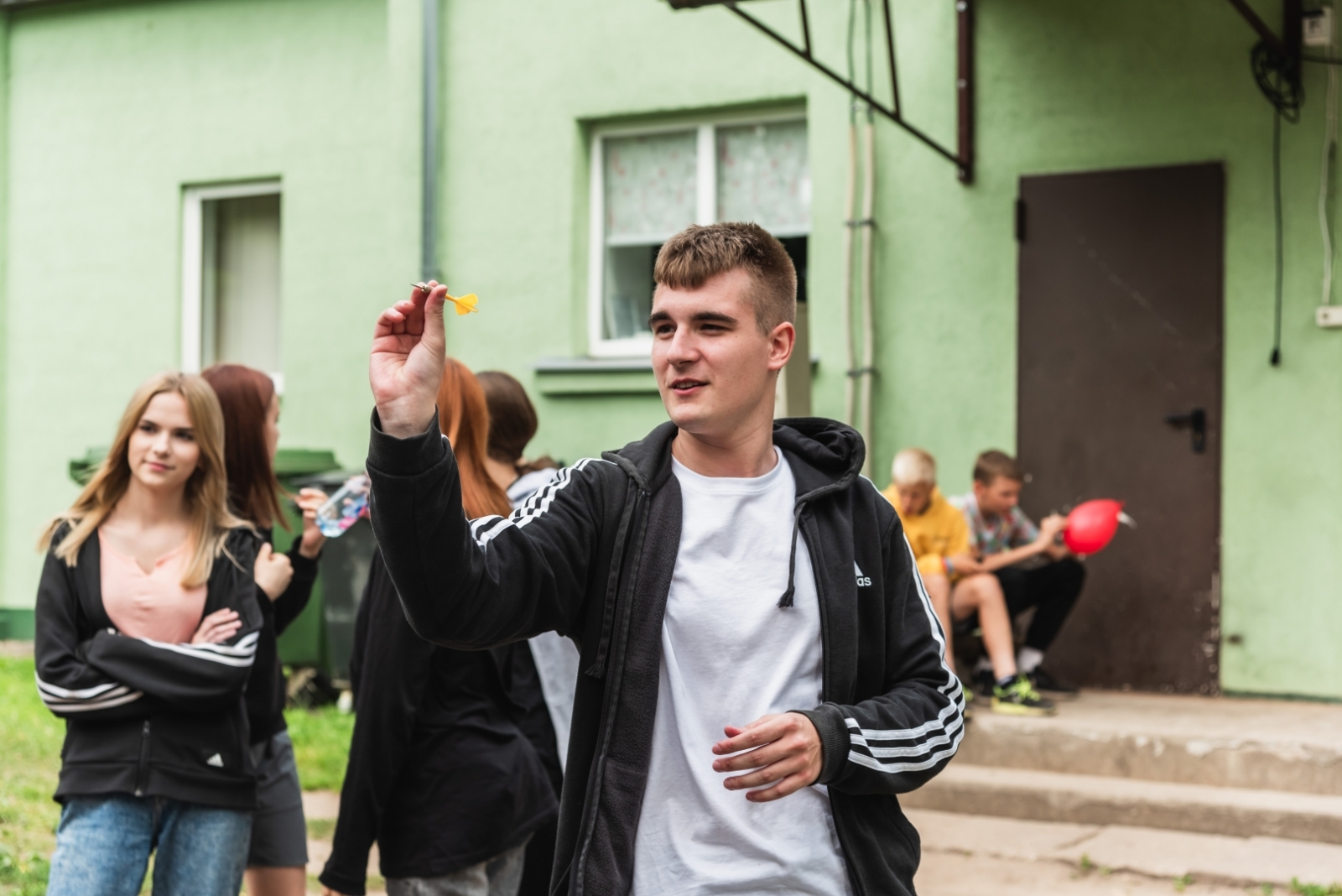 Riebiņu jaunieši piedalās “Spēļu turnīrā”