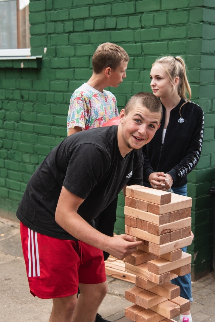 Riebiņu jaunieši piedalās “Spēļu turnīrā”