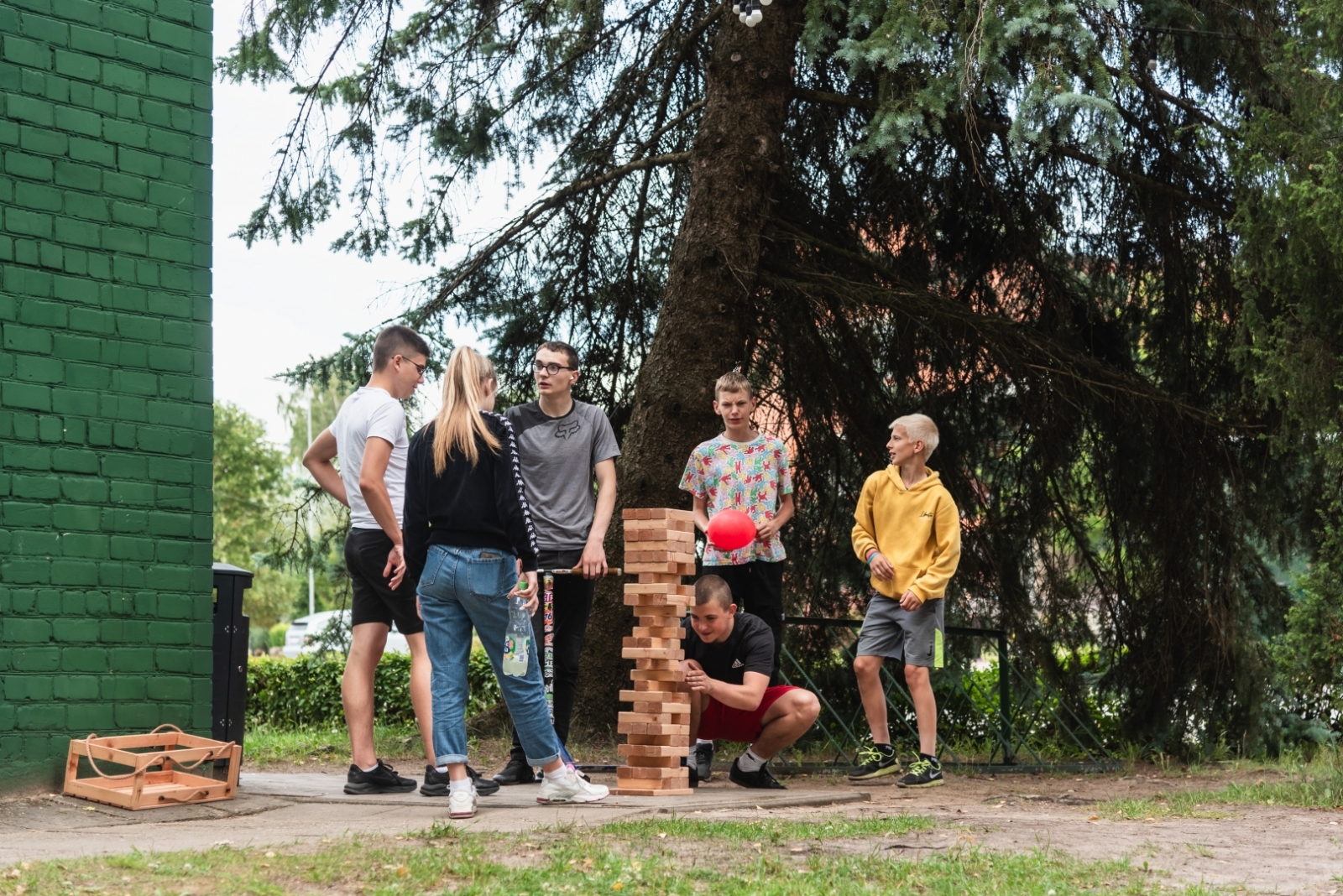 Riebiņu jaunieši piedalās “Spēļu turnīrā”
