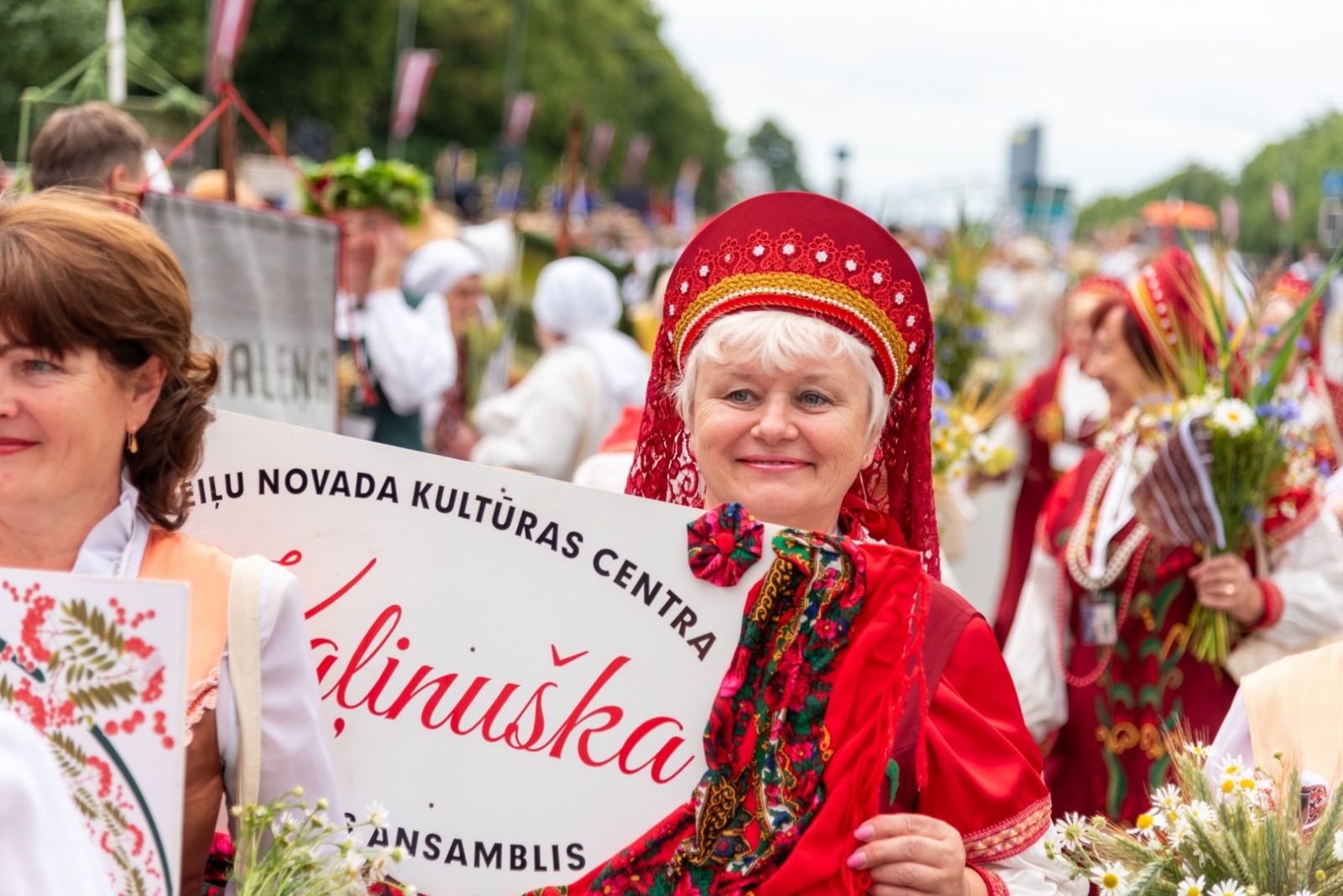 Dziesmu un deju svētku dalībnieku gājiens “Novadu dižošanās”