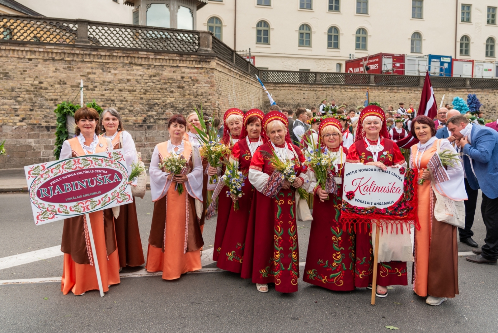 Dziesmu un deju svētku dalībnieku gājiens “Novadu dižošanās”