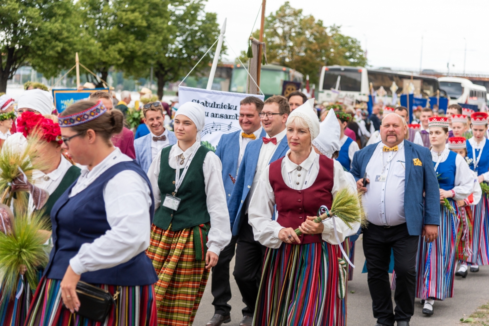 Dziesmu un deju svētku dalībnieku gājiens “Novadu dižošanās”