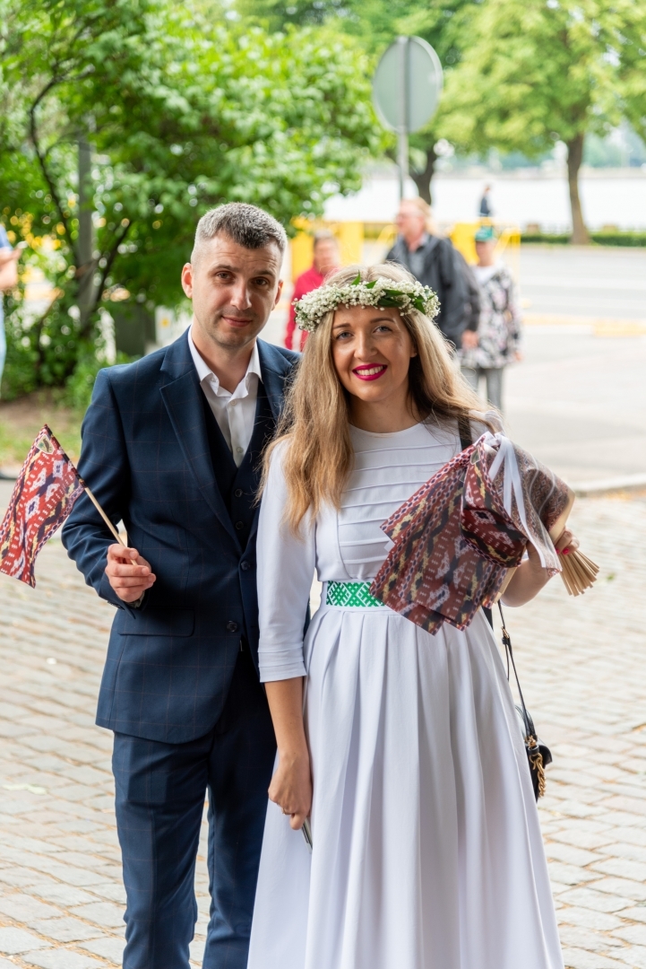 Dziesmu un deju svētku dalībnieku gājiens “Novadu dižošanās”