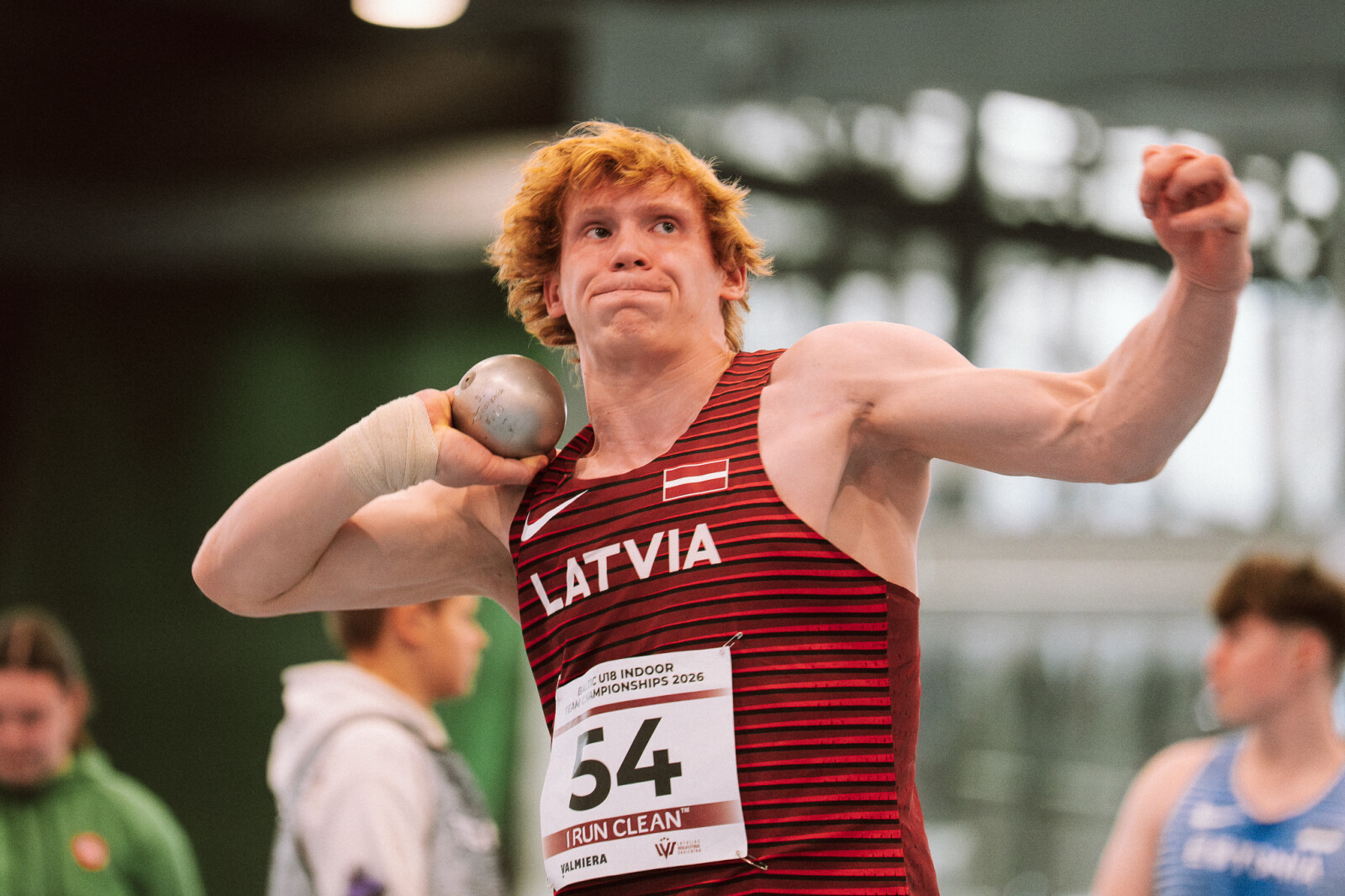 Preiļu novada Bērnu un jauniešu sporta skolas vieglatlēti startē Latvijas valsts U-18 izlasē