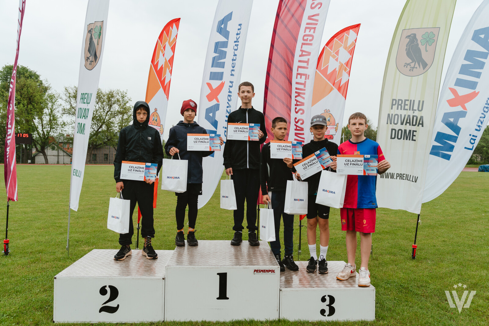 Pieci Preiļu novada Bērnu un jauniešu sporta skolas jaunie vieglatlēti startēs LVSxMaxima kausa finālā