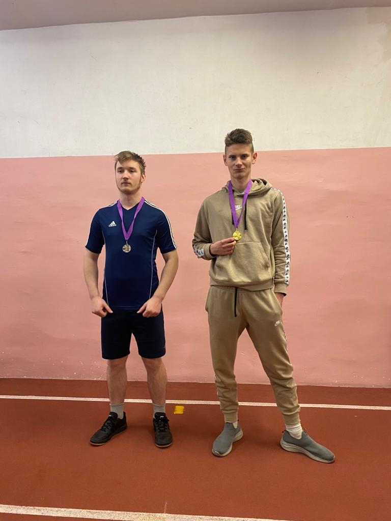 Preiļu novada sportistiem Ziemas čempionātā vieglatlētikā izcīnītas 33 godalgas