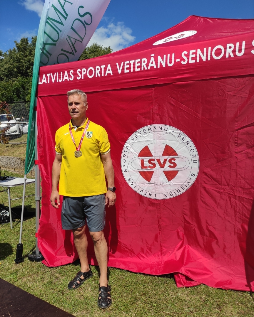 Preiļu novada sportists pārraksta vieglatlētikas vecmeistaru rekordu tabulu
