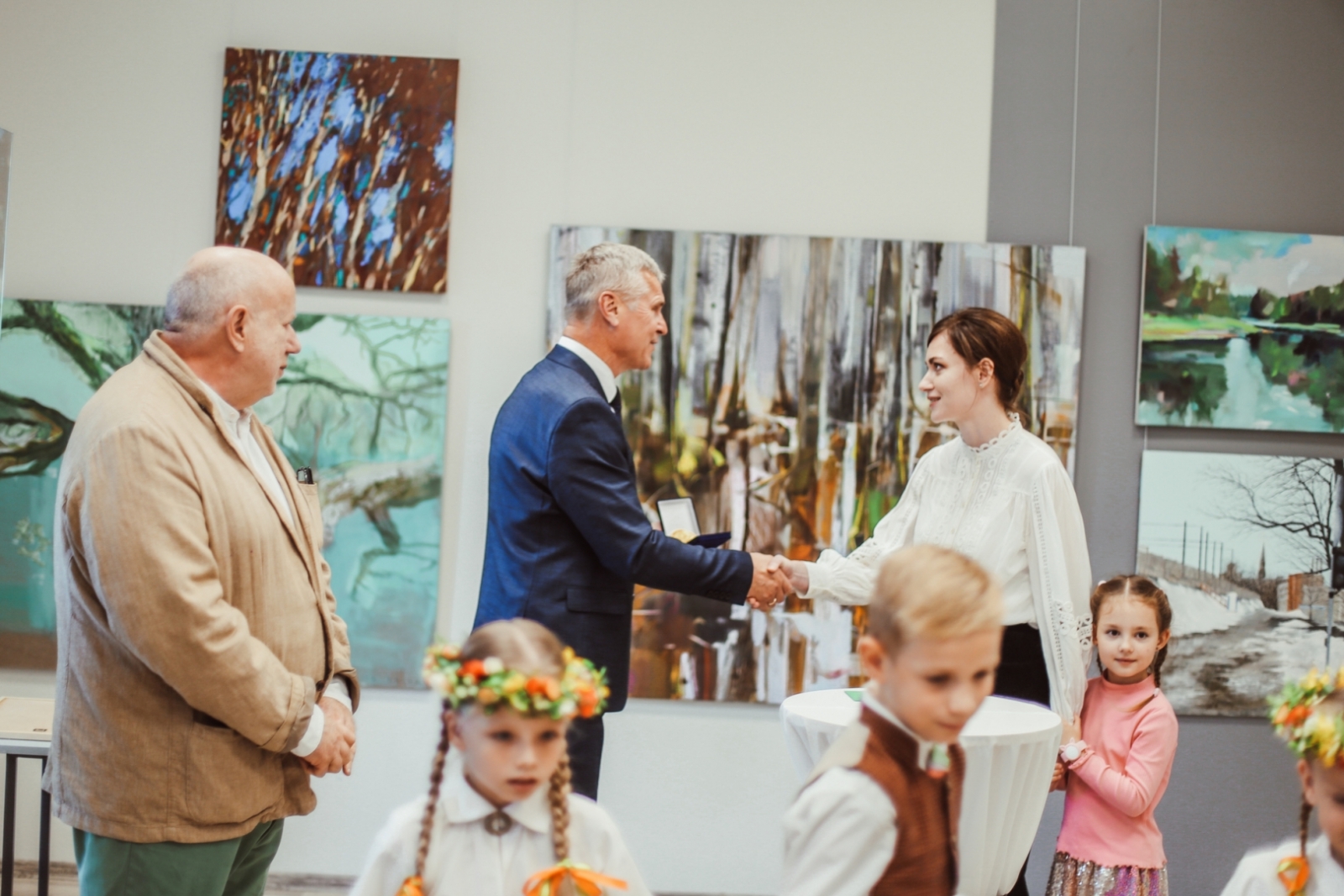 Jāzepa Pīgožņa balvas Latvijas ainavu glezniecībā pasniegšanas ceremonija