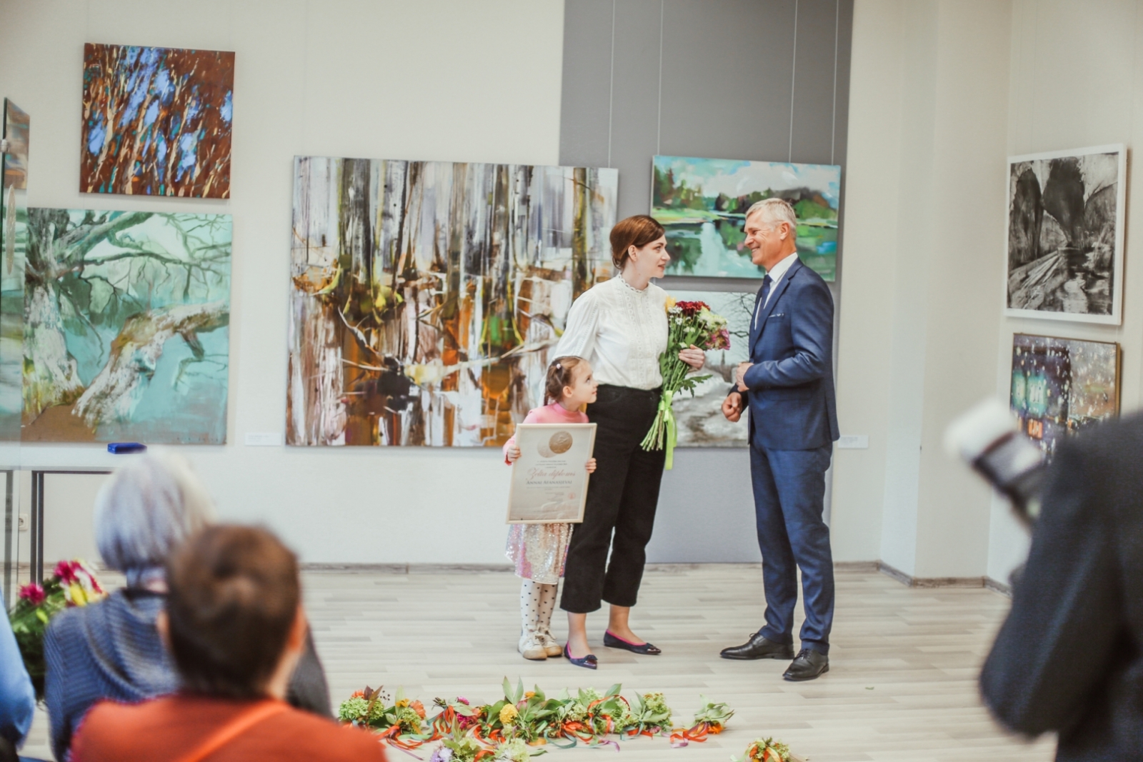 Jāzepa Pīgožņa balvas Latvijas ainavu glezniecībā pasniegšanas ceremonija