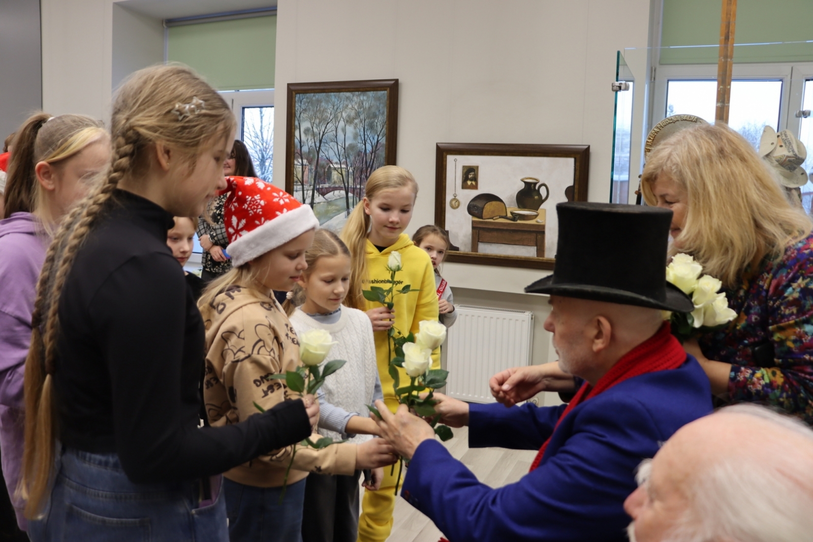 Jāņa Anmaņa 80 gadu jubilejas izstāde “Ziemas sonāte”