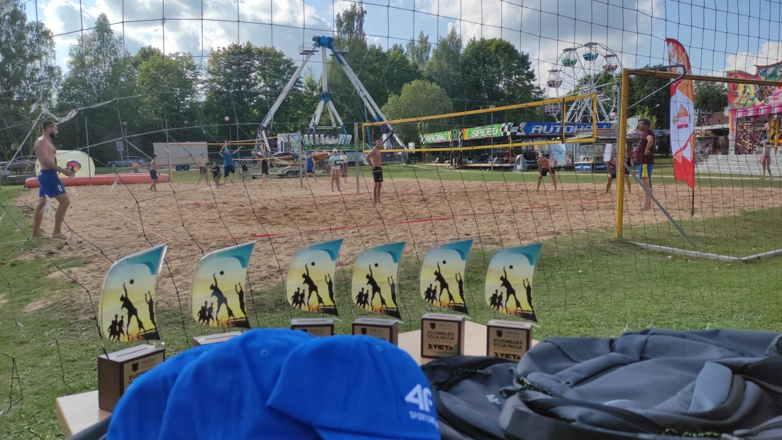Sportisti Preiļu pilsētas svētkos izbauda procesu un sniedz prieku skatītāju acīm