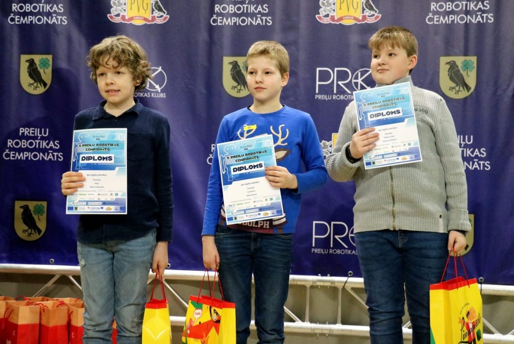 Aizvadīts 15. Latvijas robotikas čempionāta 5. Preiļu robotikas čempionāta posms