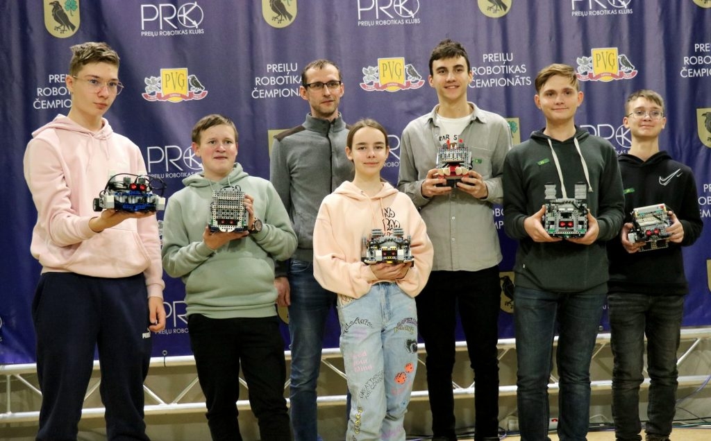 Aizvadīts 15. Latvijas robotikas čempionāta 5. Preiļu robotikas čempionāta posms