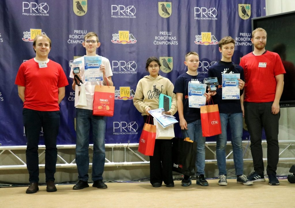 Aizvadīts 15. Latvijas robotikas čempionāta 5. Preiļu robotikas čempionāta posms