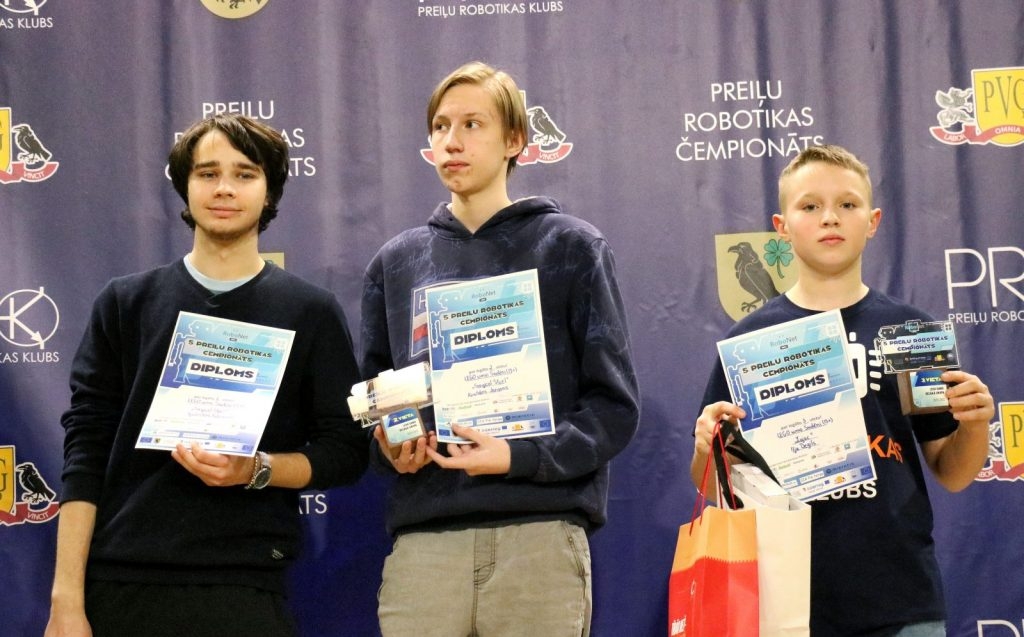 Aizvadīts 15. Latvijas robotikas čempionāta 5. Preiļu robotikas čempionāta posms