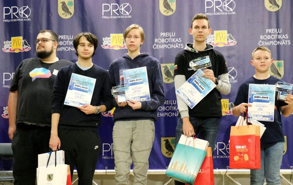 Aizvadīts 15. Latvijas robotikas čempionāta 5. Preiļu robotikas čempionāta posms