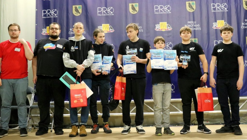 Aizvadīts 15. Latvijas robotikas čempionāta 5. Preiļu robotikas čempionāta posms