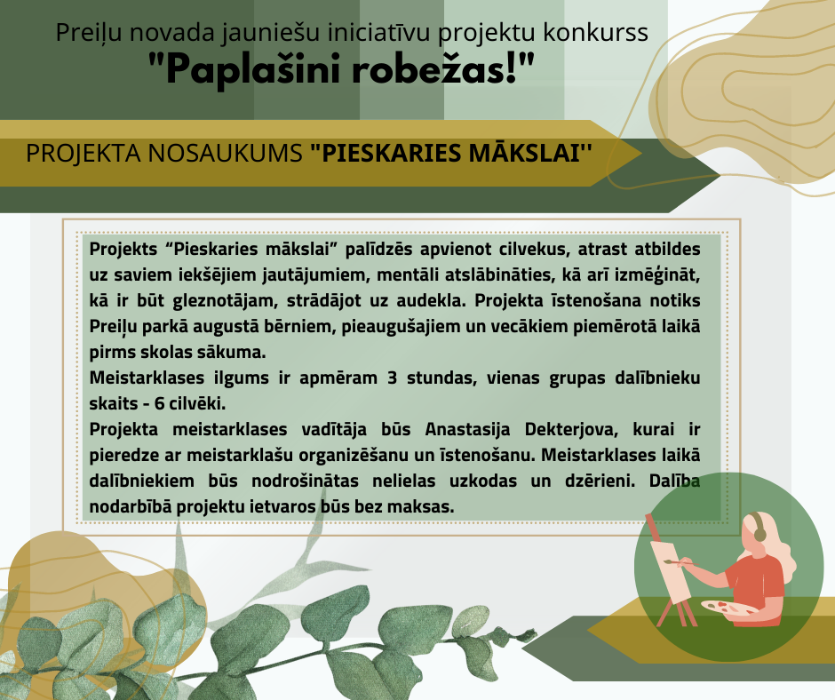 Sācies Preiļu novada jauniešu iniciatīvu projektu konkursa “Paplašini robežas!” publiskais balsojums