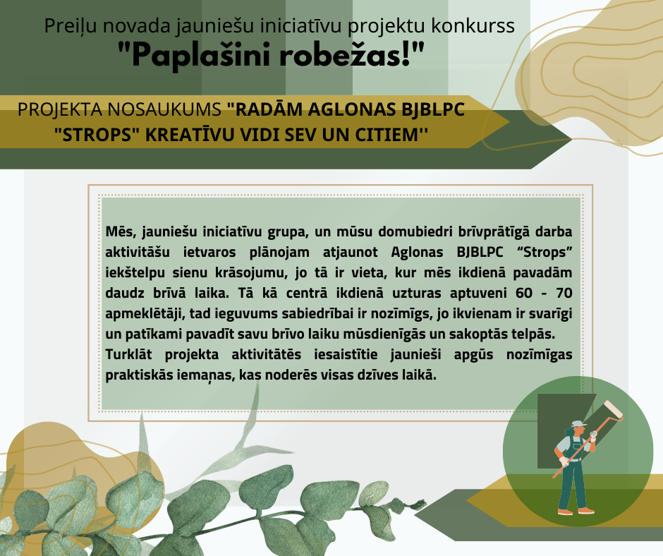 Sācies Preiļu novada jauniešu iniciatīvu projektu konkursa “Paplašini robežas!” publiskais balsojums