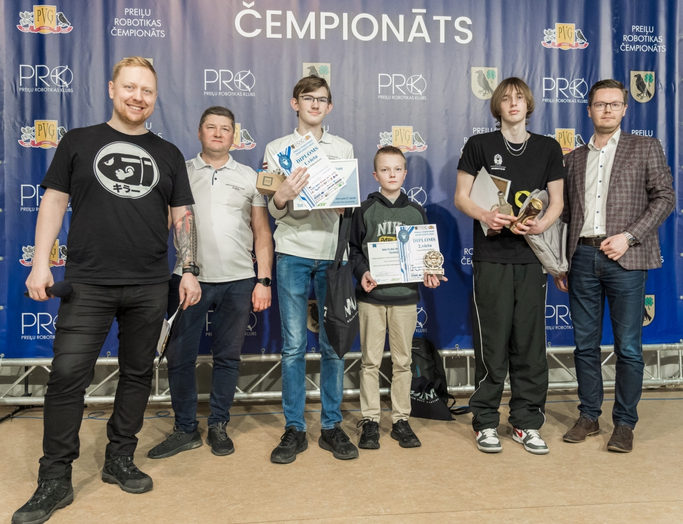 Aizvadīts 16. Latvijas robotikas čempionāta 6. Preiļu robotikas čempionāta posms