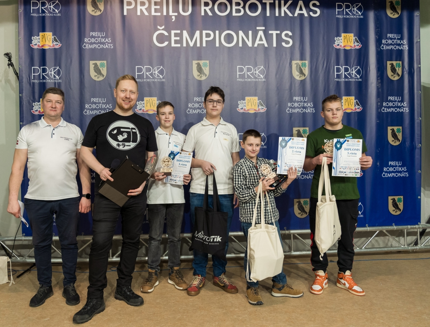 Aizvadīts 16. Latvijas robotikas čempionāta 6. Preiļu robotikas čempionāta posms