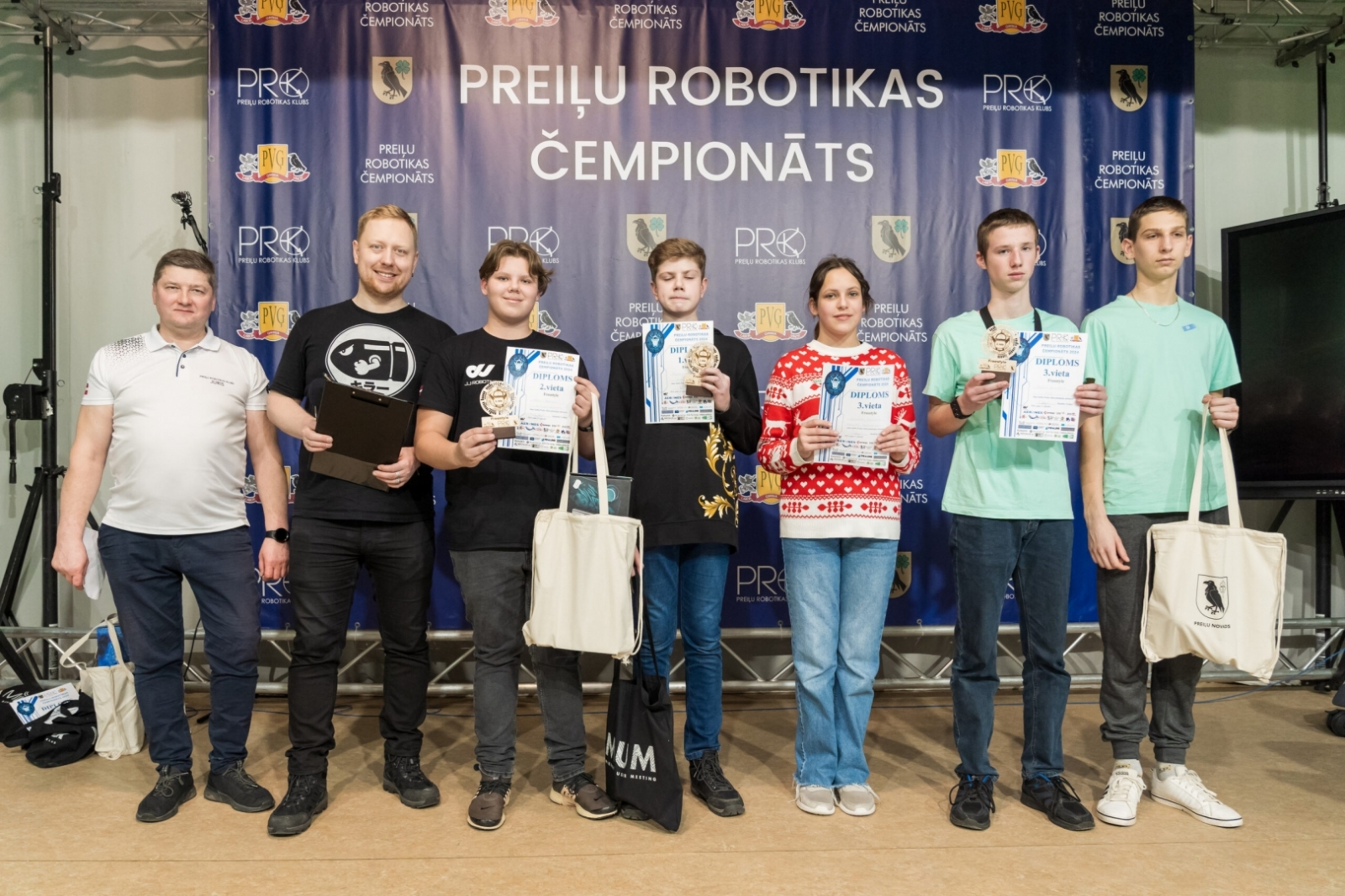 Aizvadīts 16. Latvijas robotikas čempionāta 6. Preiļu robotikas čempionāta posms